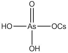Cesium Dihydrogen Arsenate Chemical Structure